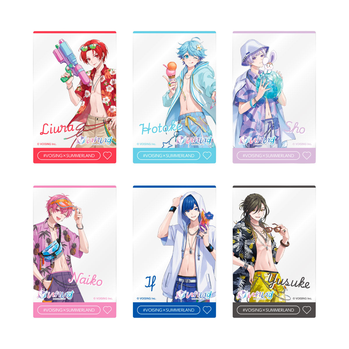 トレーディングクリアカード いれいす