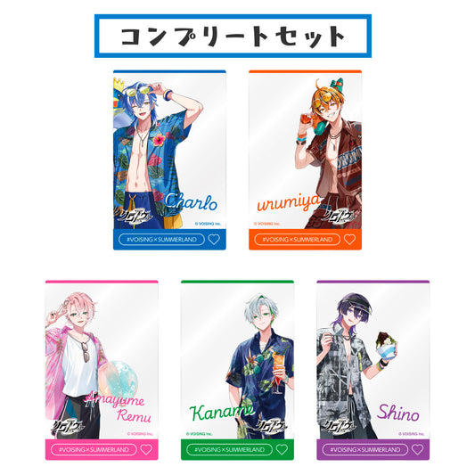 【コンプリートセット】トレーディングクリアカード　クロノヴァ